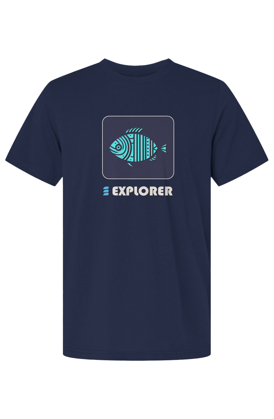 Ocean Explorer - Blue Fin Tee Navy
