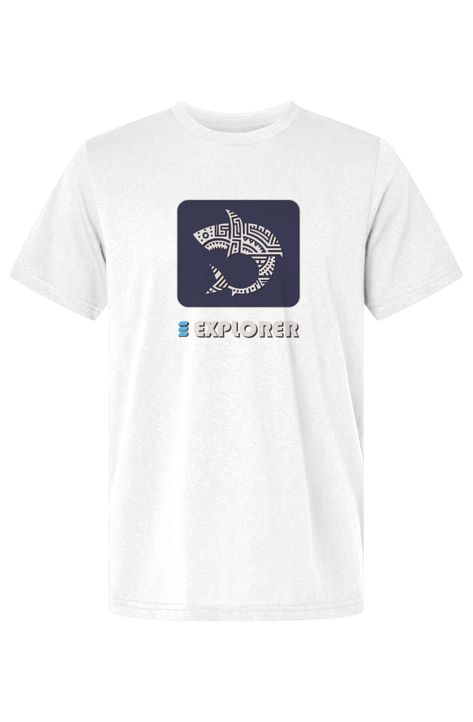 Ocean Explorer - Reef Shark Tee White